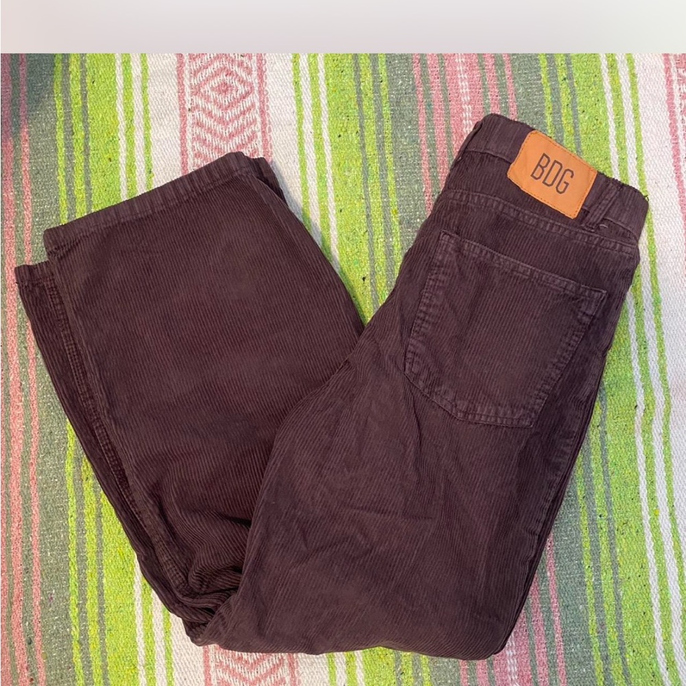 BDG Brown Corduroy Pants Classic Style